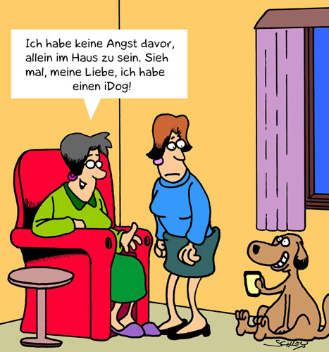 Cartoon: Wachhund 1