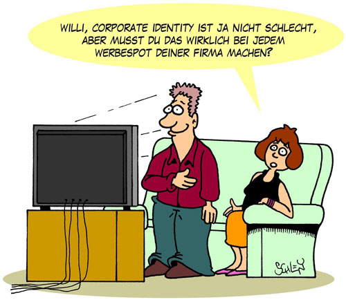 Cartoon: Werbespot 1