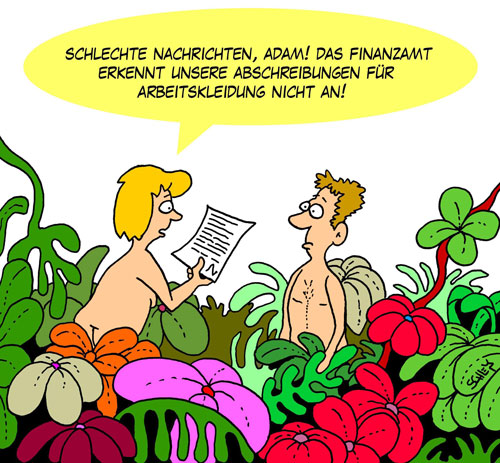 Cartoon: Abschreibungen 1