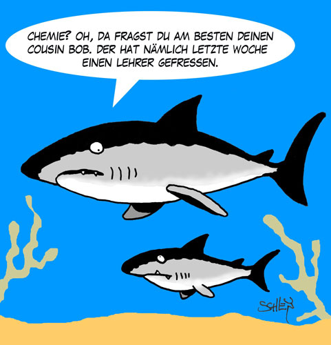 Cartoon: Chemie 1
