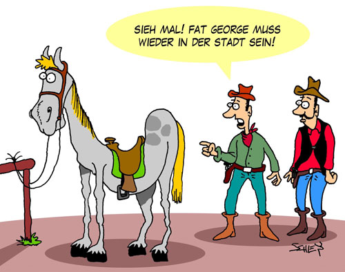 Cartoon: Wild West 1