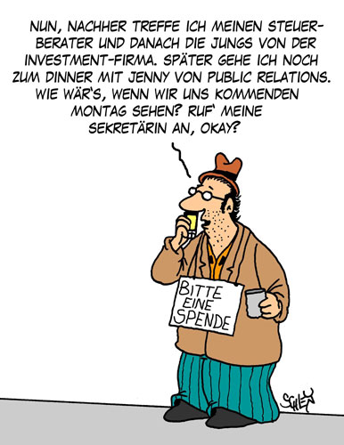 Cartoon: Termin 1