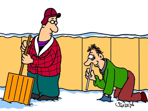 Cartoon: Schnee 1