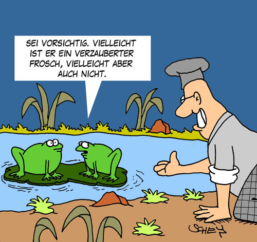 Cartoon: Vielleicht 1