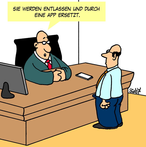 Cartoon: Ersetzen 1
