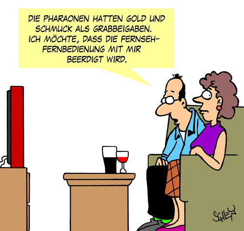 Cartoon: Pharaonen 1