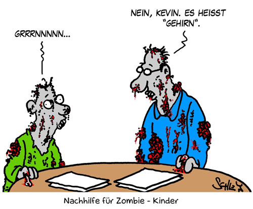 Cartoon: Nachhilfe 1