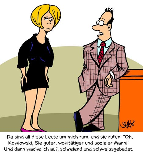 Cartoon: Alptraum 1
