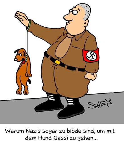 Cartoon: Doofer Nazi 1
