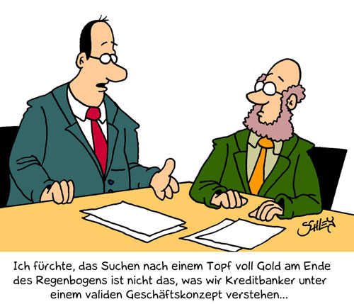 Cartoon: Geschäftsmodell 1