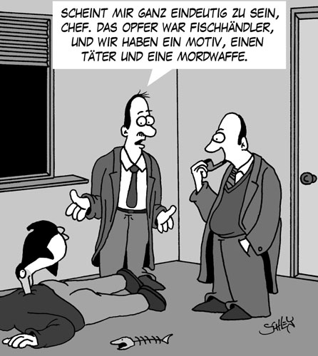 Cartoon: Eindeutig 1