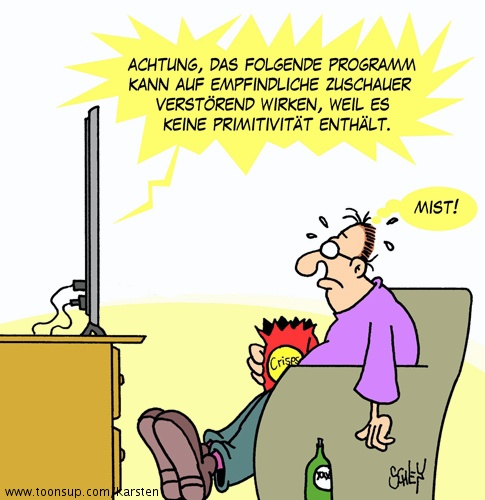 Cartoon: Primitiv 1