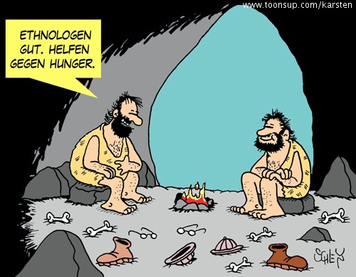 Cartoon: Ethnologen 1