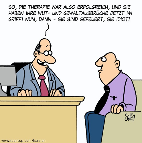 Cartoon: Therapie 1