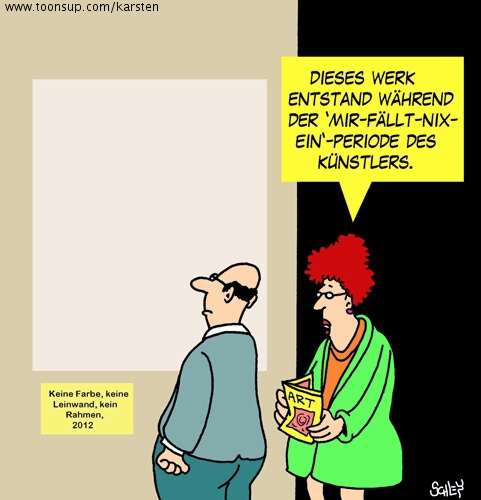 Cartoon: KUNST!!! 1