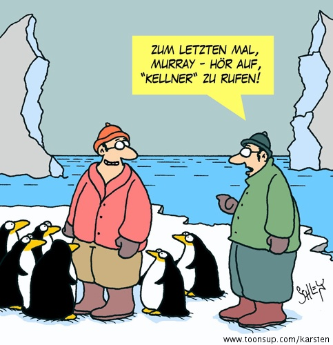 Cartoon: Rufen 1