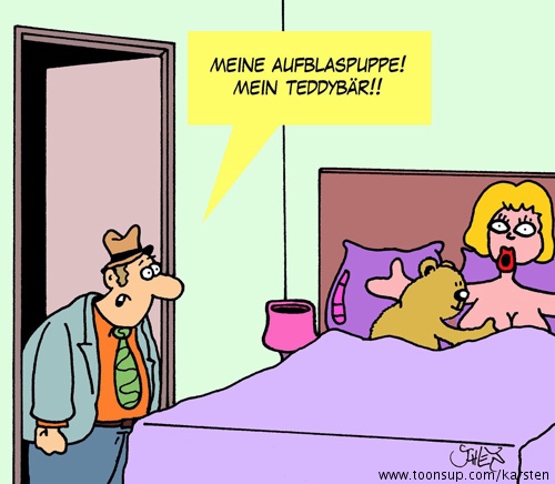Cartoon: Teddy 1