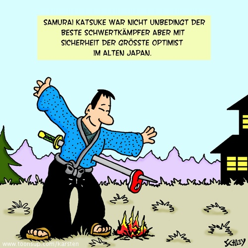 Cartoon: Optimist 1
