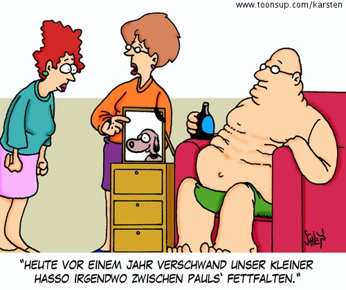 Cartoon: Verschwunden! 1