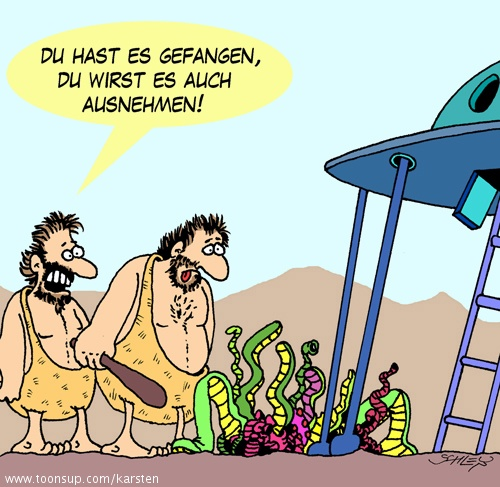 Cartoon: Mahlzeit! 1