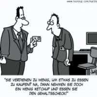 Gehaltsscheck