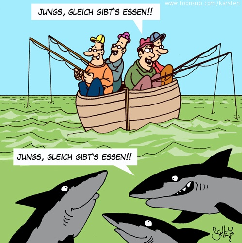 Cartoon: Angeln 1