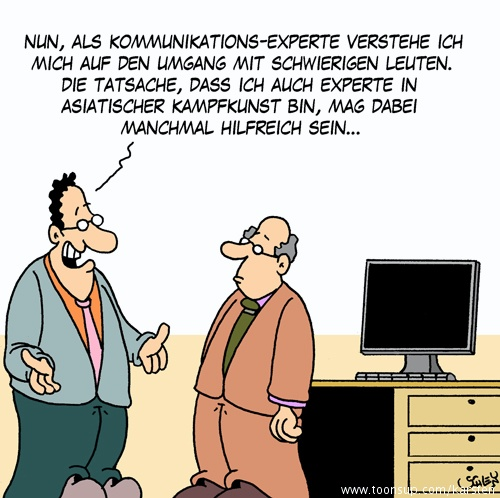 Cartoon: Experte 1