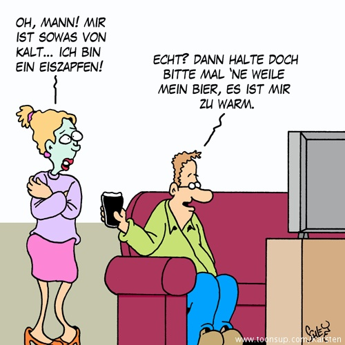 Cartoon: Warm 1
