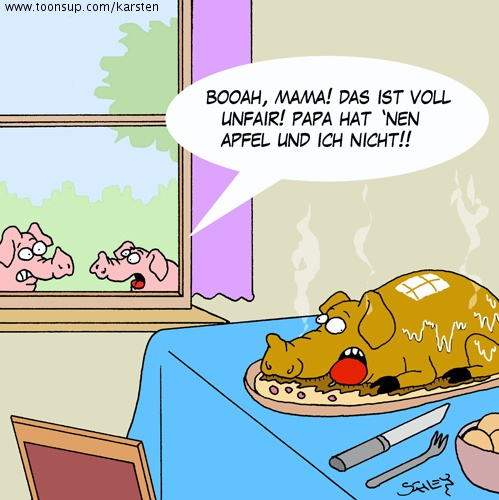 Cartoon: Wieder etwas schweinisches... 1