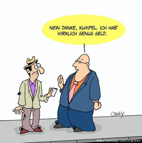 Cartoon: Genug 1