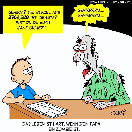 Cartoon: Papa 1