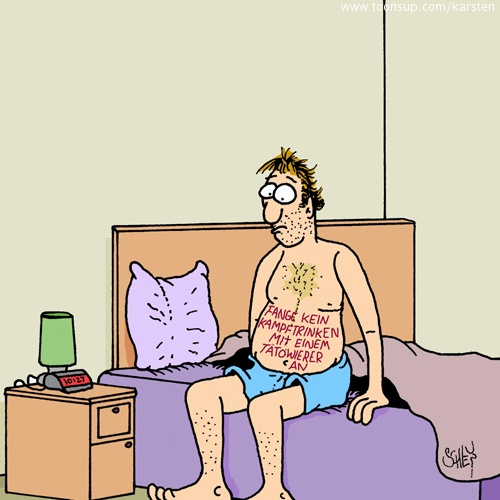 Cartoon: Kampftrinker 1