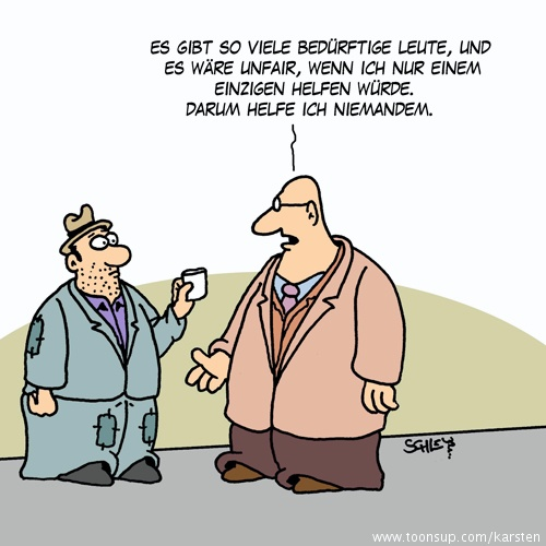 Cartoon: Gerechtigkeit 1