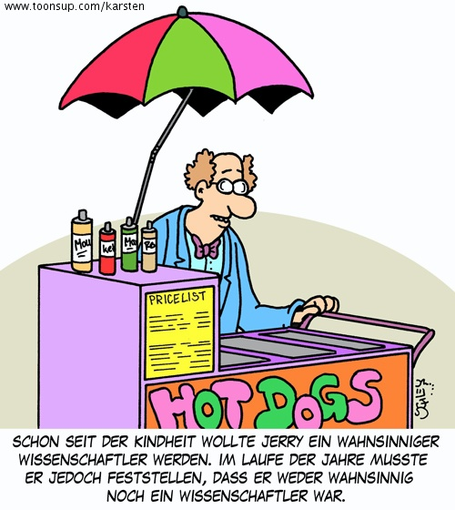 Cartoon: Kindheitstraum 1