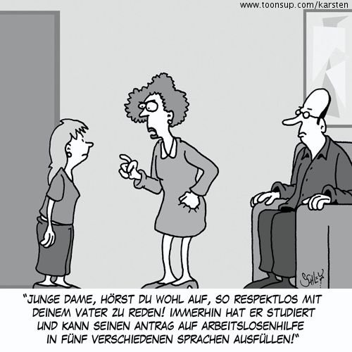 Cartoon: RESPEKT!! 1