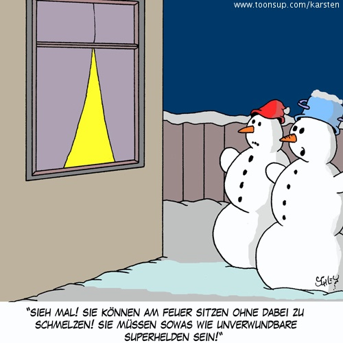 Cartoon: Unverwundbar! 1