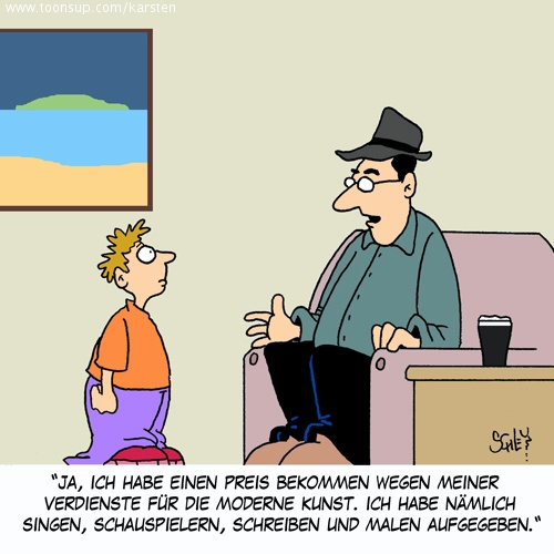 Cartoon: Verdienst 1