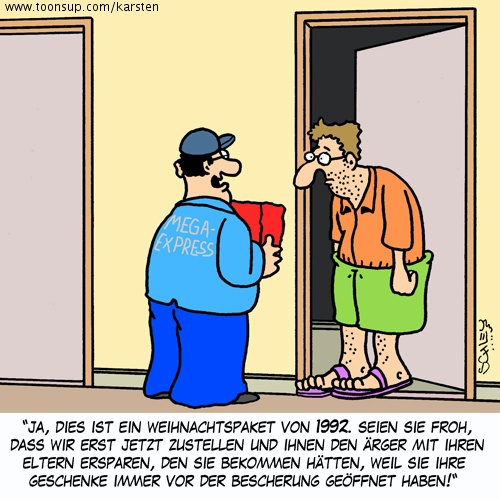 Cartoon: Es ist NIE zu spät!! 1