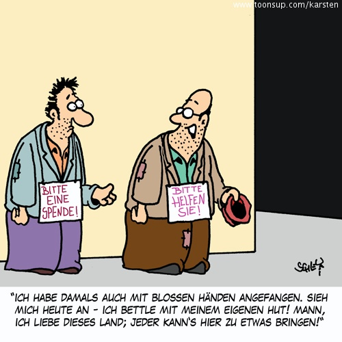 Cartoon: Wohlstand für alle 1