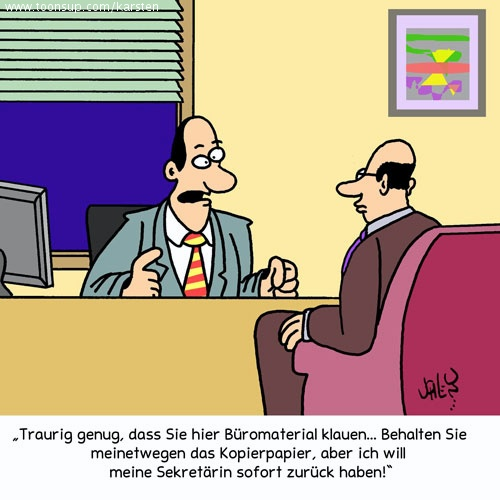 Cartoon: Traurig genug! 1