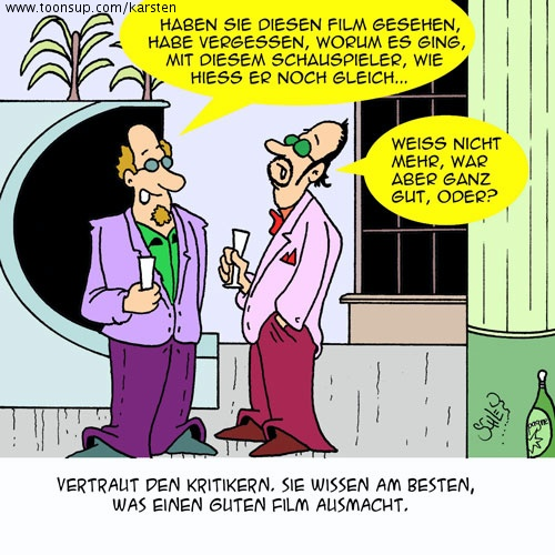 Cartoon: Kritiker 1