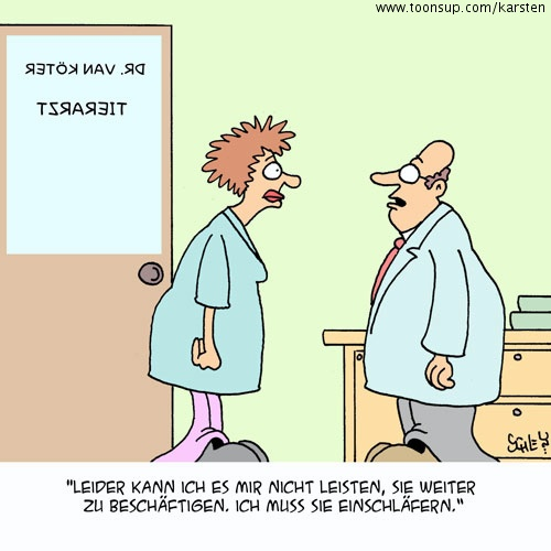 Cartoon: Kann ich mir nicht leisten! 1