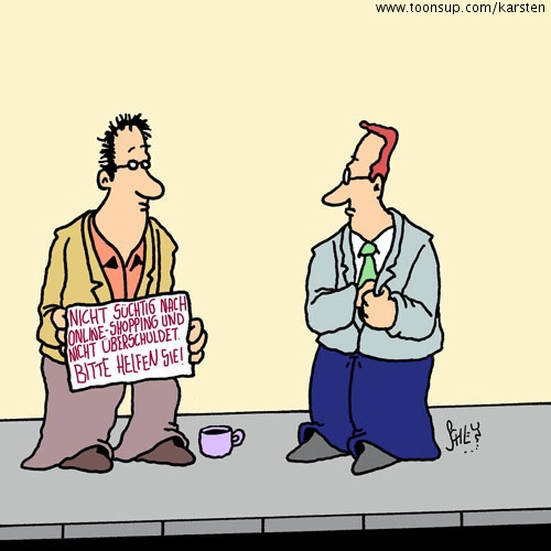 Cartoon: BITTE HELFEN SIE!!!! 1
