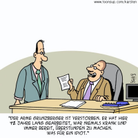 Der Arme!