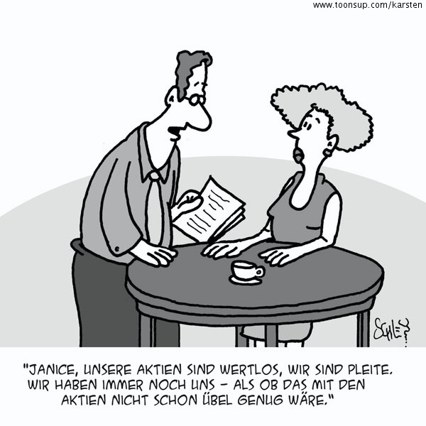 Cartoon: WERTLOS!! 1