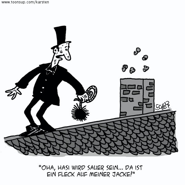 Cartoon: Da wird sie SAUER sein... 1