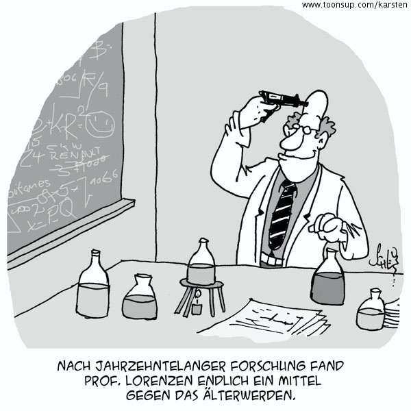 Cartoon: Forschung tut Not!! 1