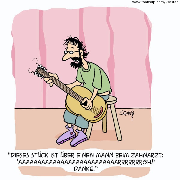 Cartoon: Ein Lied 1