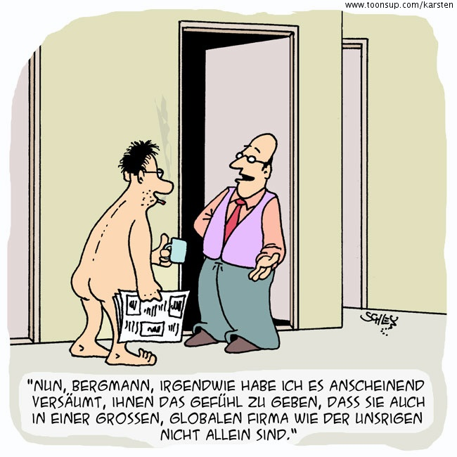 Cartoon: Du bist nicht allein! 1