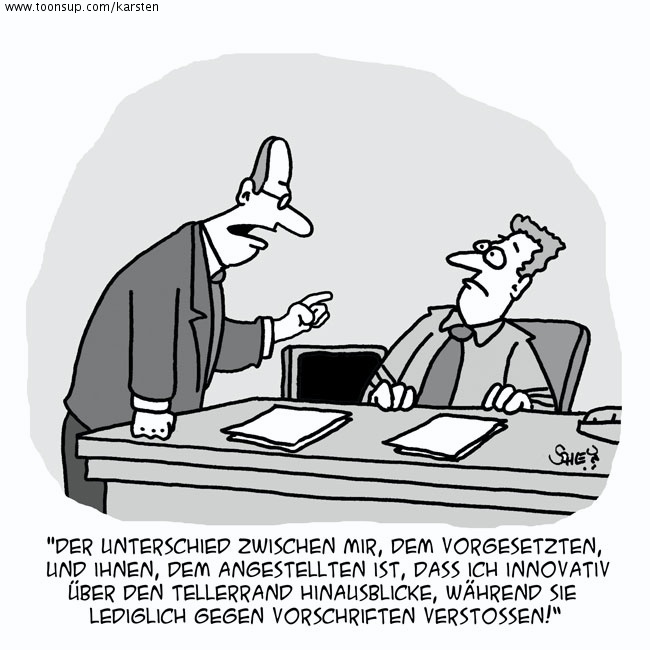 Cartoon: Der kleine Unterschied 1